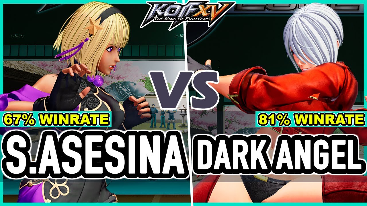 KOF XV ▰ Shermie Asesina (Athena/Leona/Shermie) vs Dark Angel (Ángel/Shun'ei/Isla)
