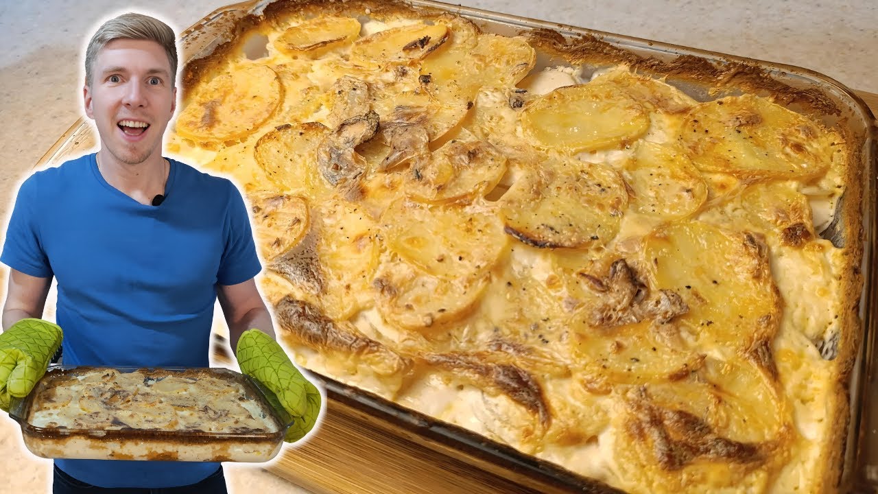 ¿Cómo Hacer las Mejores Papas Gratinadas? Receta del Auténtico Gratin Dauphinois”