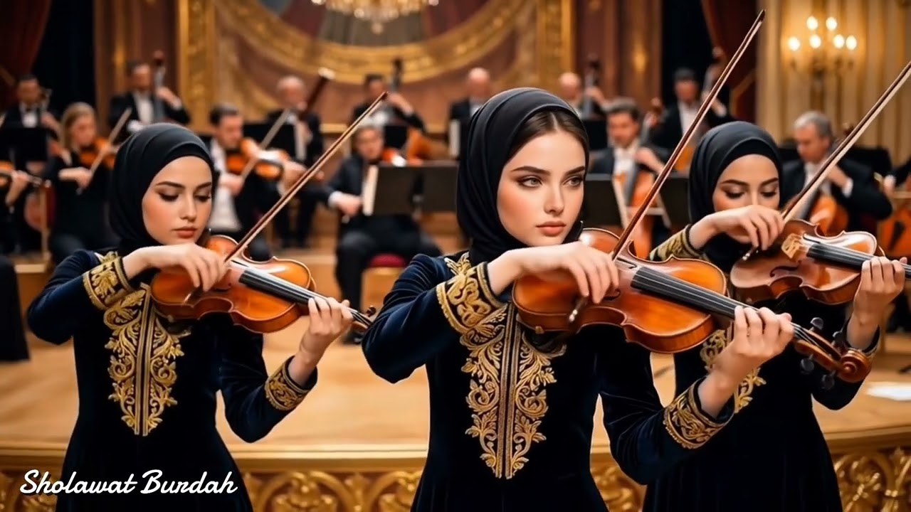 Sholawat Burdah Violin Untuk Ketenangan Seluruh Anggota Keluarga