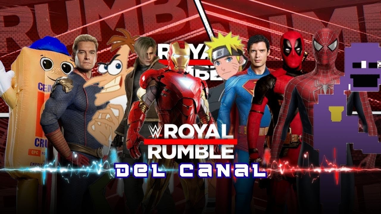 NOCHE 1 DEL ROYAL RUMBLE DEL CANAL | WWE 2K25 PS4