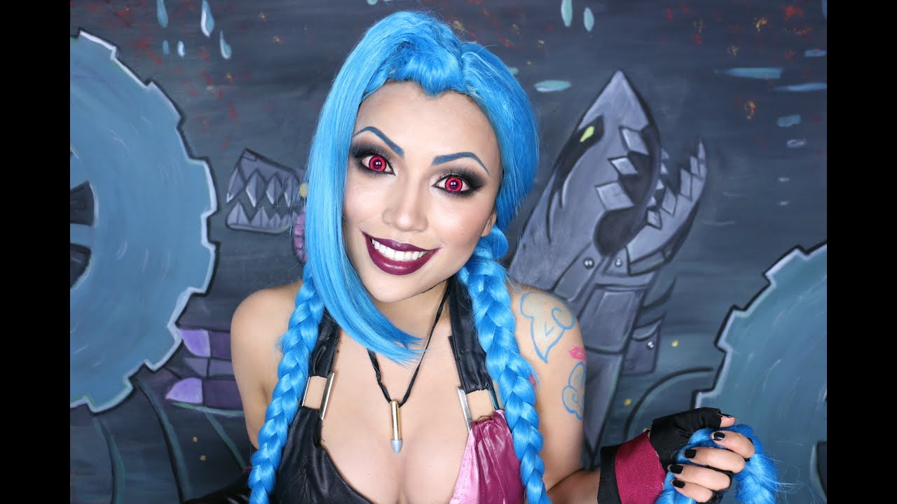 JINX Cosplay Makeup Tutorial !!!