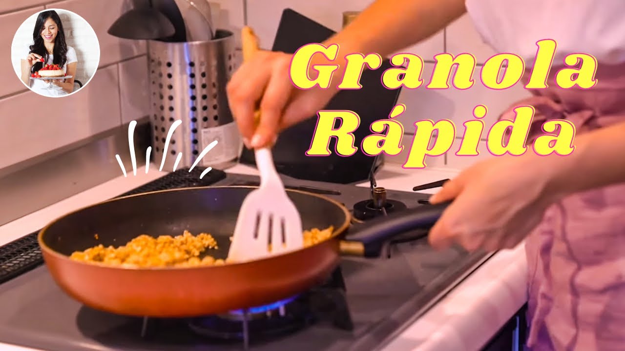 Granola Crujiente SIN HORNO, muy fácil y en tan solo minutos | Auxy