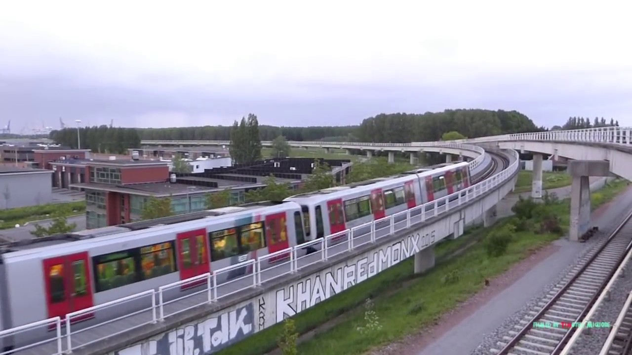 The Metro System of Rotterdam, NL - Metro systeem van Rotterdam 2016