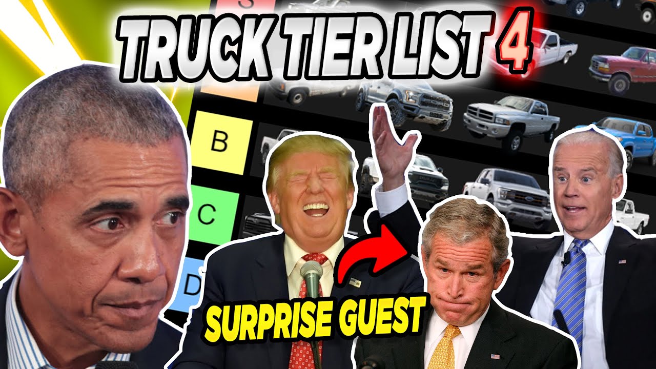 The Presidents Expand their Pickup Truck Tier List (Part 4)