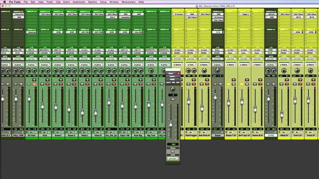 Diferencia Entre Pre-Fader Y Post-Fader - Audioproduccion.com