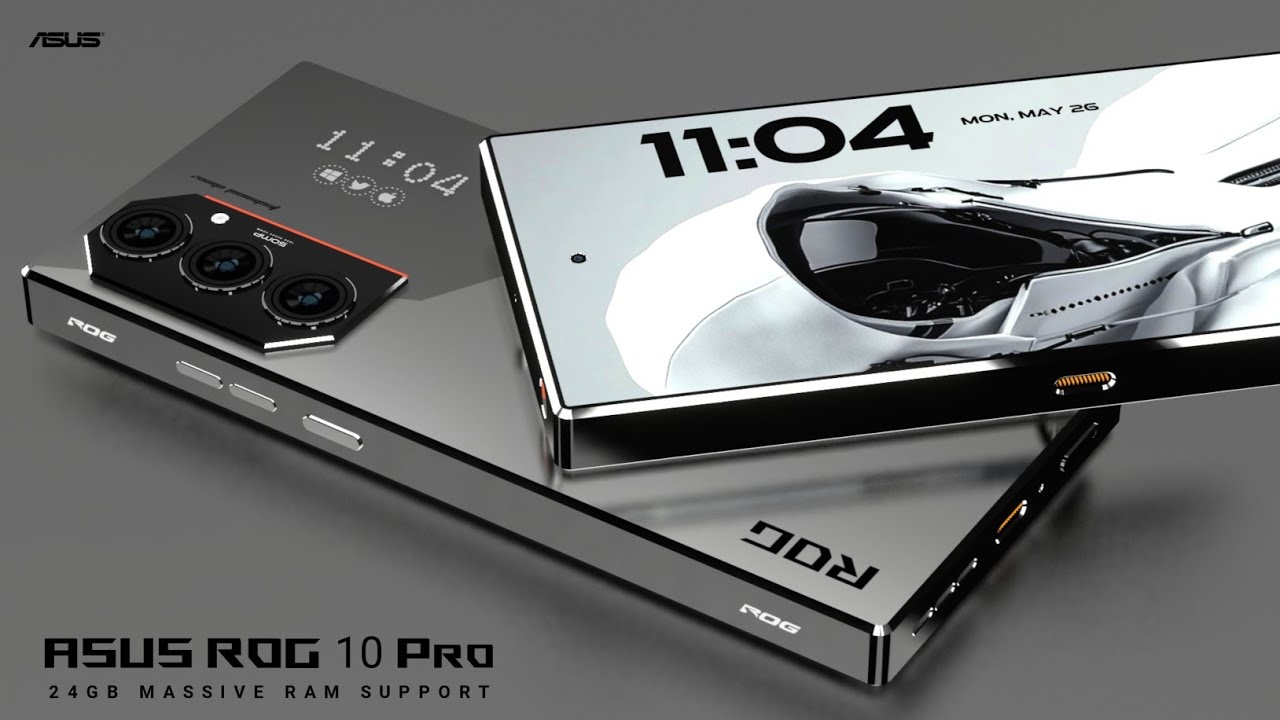 Asus ROG 10 Pro - 10,000mAh Battery | Dimensity 9500 | 24GB RAM | IP69K | 50MP Camera/Asus ROG 10