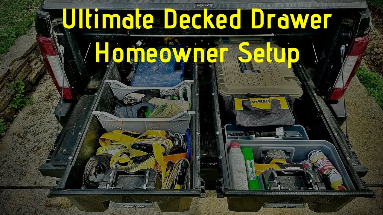 F250 Decked System Drawer Tour