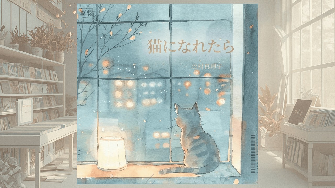 「猫になれたら」谷村真理子【自作詩×AI作曲　80s vibes City Pop / AOR 】