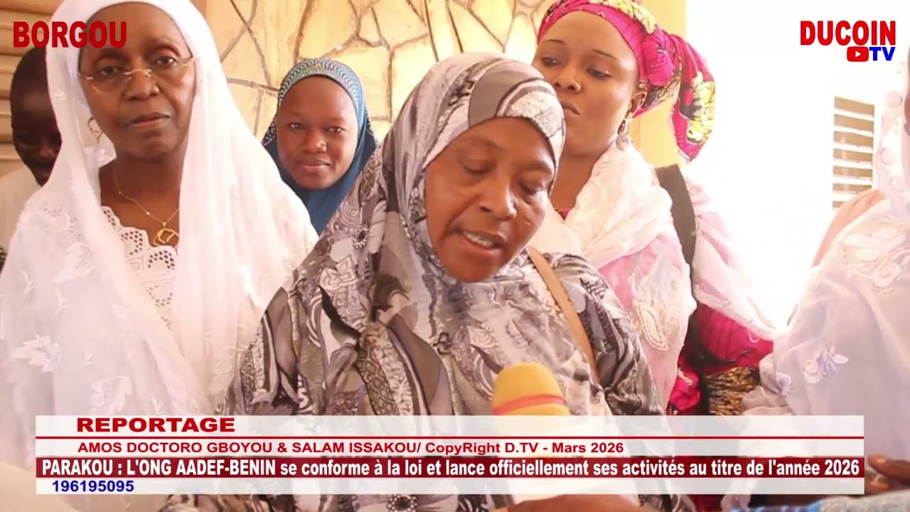 PARAKOU : L'ONG AADEF-BÉNIN se conforme à la loi et lance officiellement ses activités