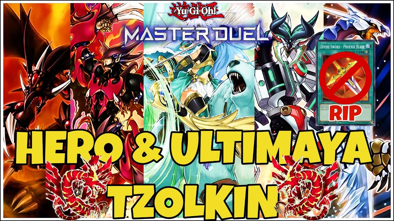 HERO SYNCHRO COMBO DECK ft. ULTIMAYA TZOLKIN Yu-Gi-Oh! Master Duel