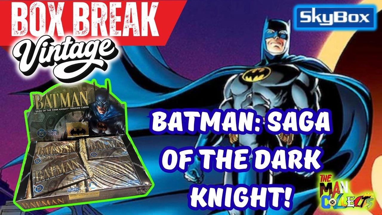 ВЗЛОМ КОРОБКИ | SKYBOX Batman: Saga of the Dark Knight Vintage Cards! #boxbreak #batman #dc #vintage