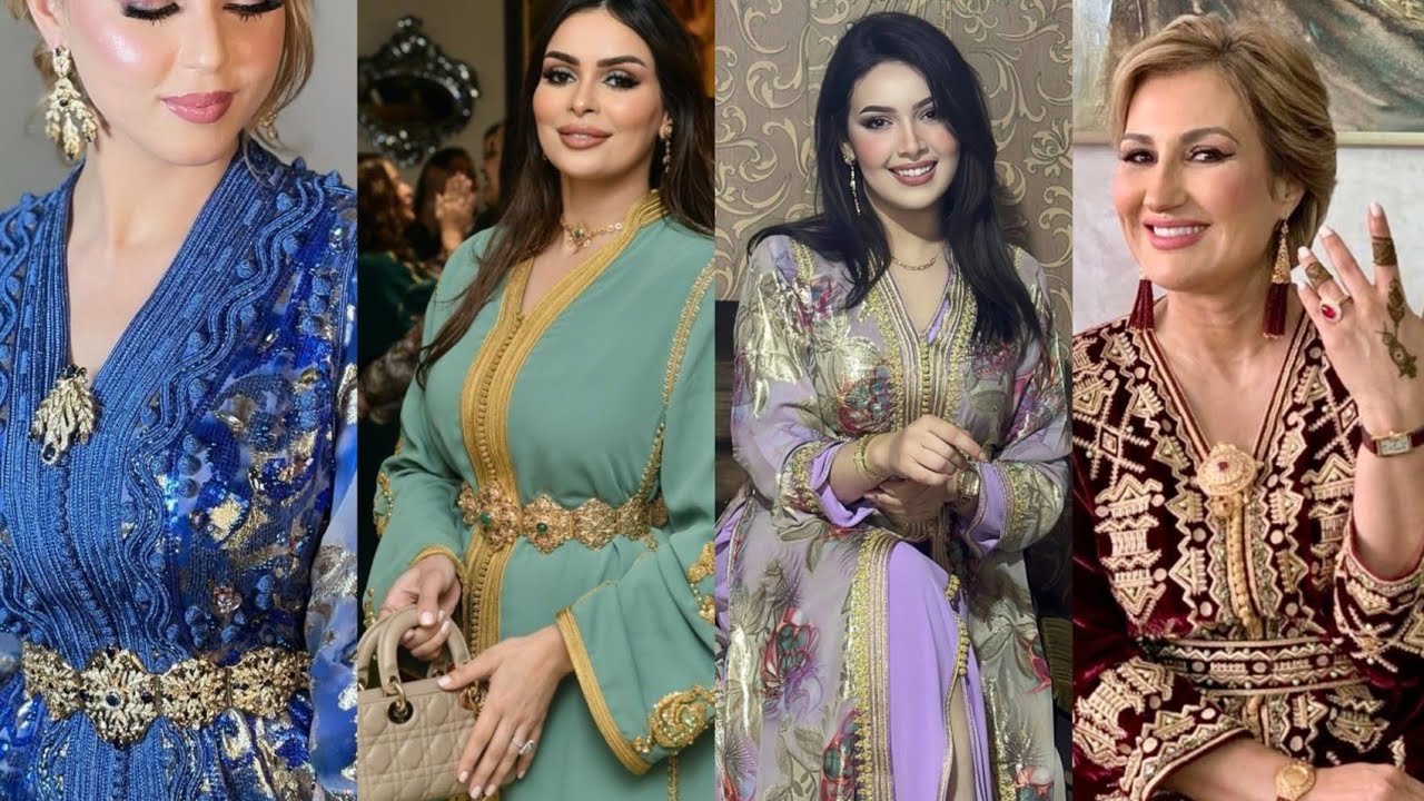 أخر مكاين في القفطان المغربي 🇲🇦2025 أخر ماهو دارج في الثوب والخياطة والألوان caftan