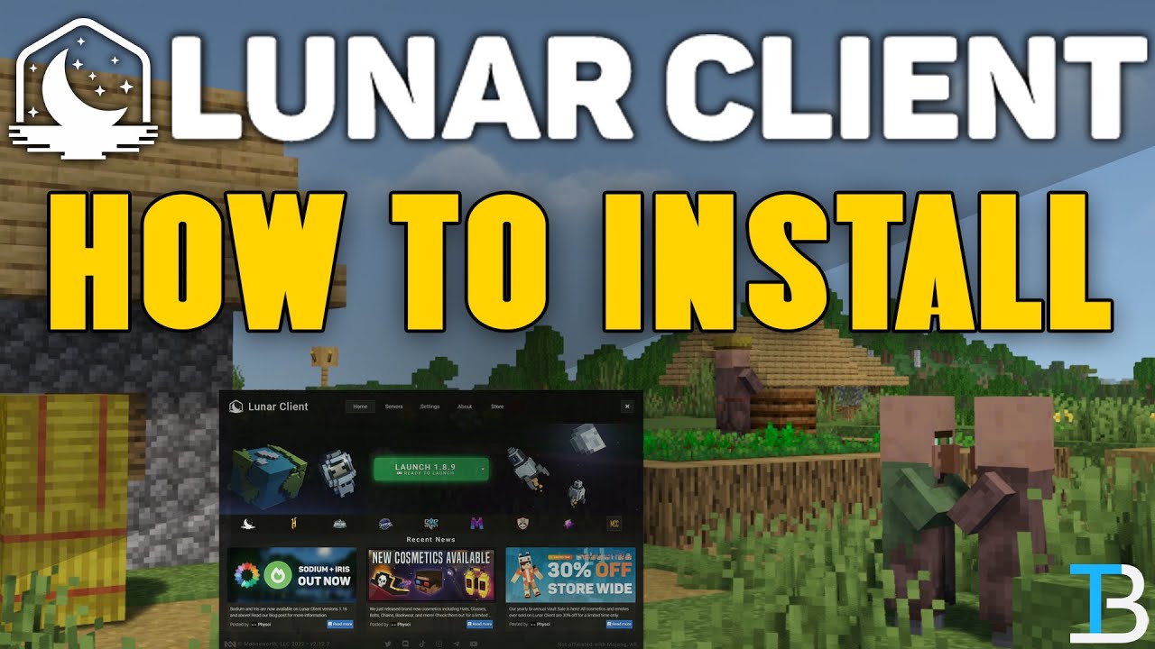 Как скачать и установить клиент Lunar в Minecraft