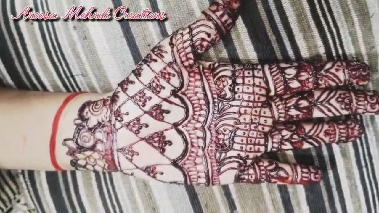 New Arabic Mehndi Design For Eid || Ramdan Eid Special Mehndi Lagane Ka Tareka ||