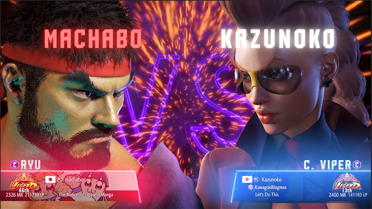 SF6 ▰ MACHABO (RYU) vs KAZUNOKO (C. VIPER) ▰ High Level Gameplay