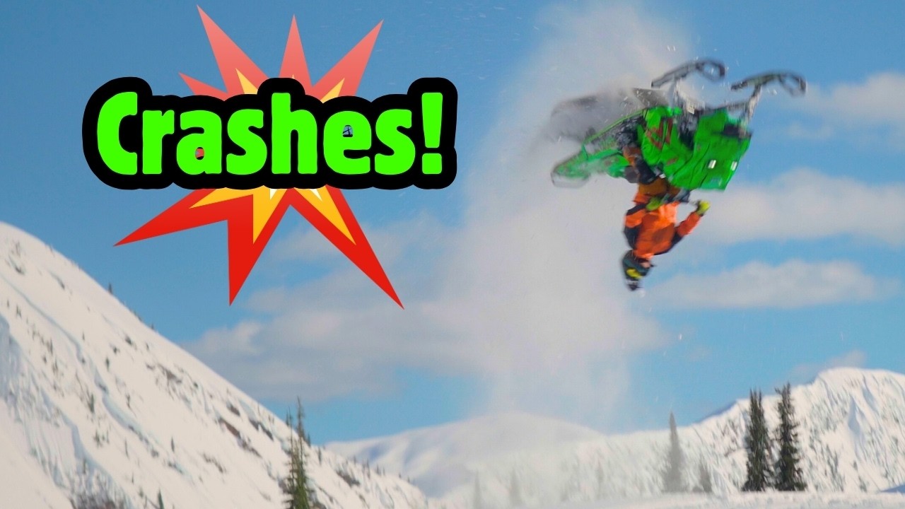 Trying to save a sled + backflip attempts!  VLOG