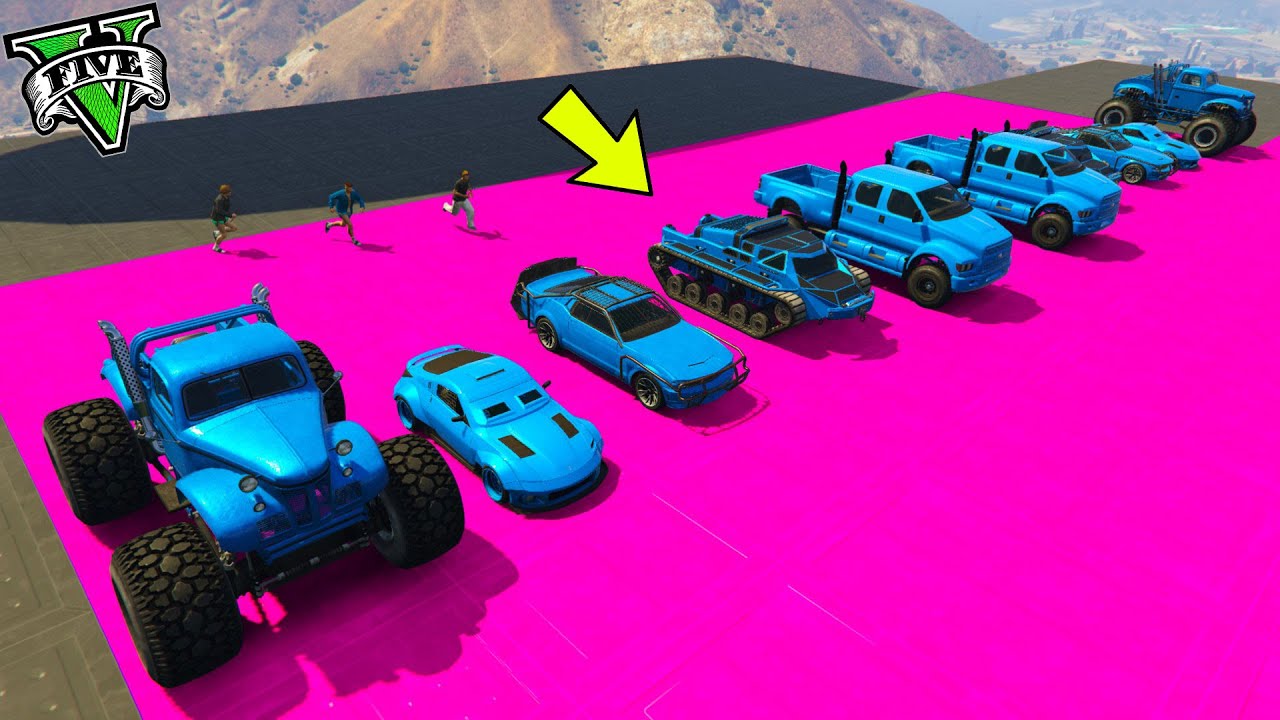 GTA 5 ONLINE 🐷 SE CADI ESPLODI !!! SUMO 40000% ESTREMO !!! 🐷 DAJE !!
