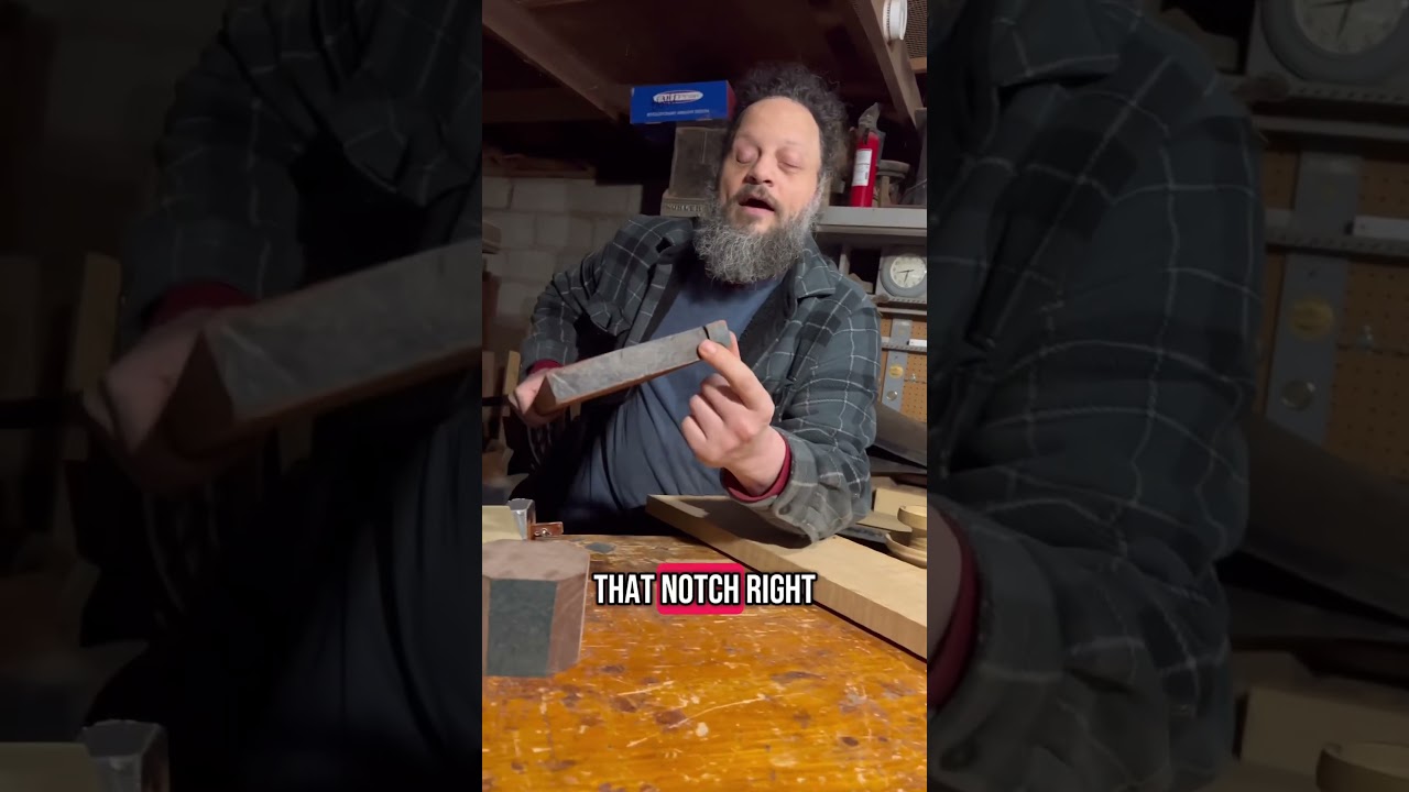 How a blind woodworker identifies wood #woodworking #artisan #blind