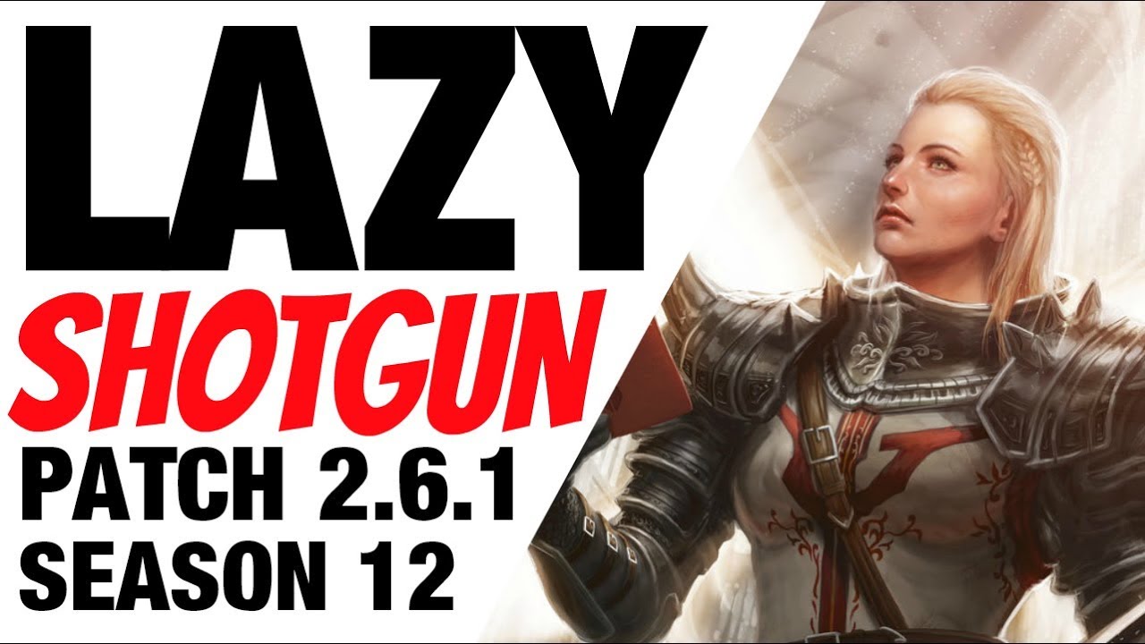 Patch 2.6.1 Lazy Shotgun Crusader GR Build Season 12 Diablo 3