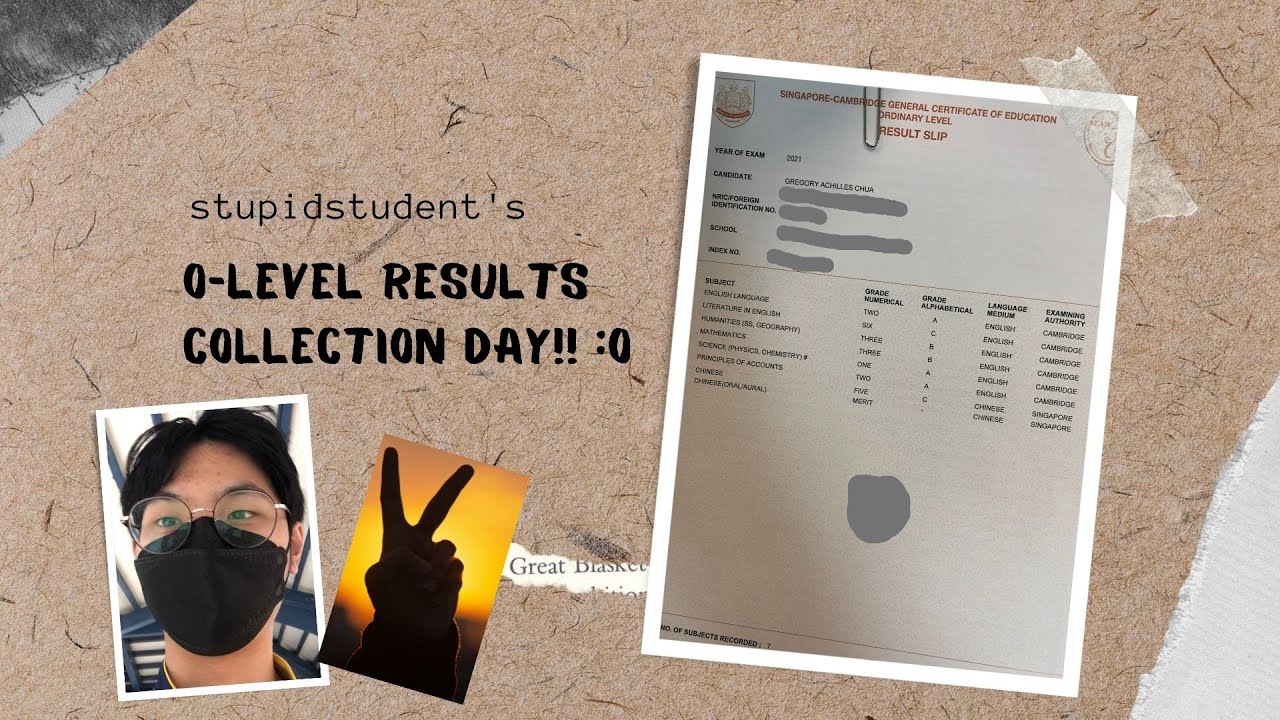 vlog #1 || collecting my GCE 'O' Level results! (2022)