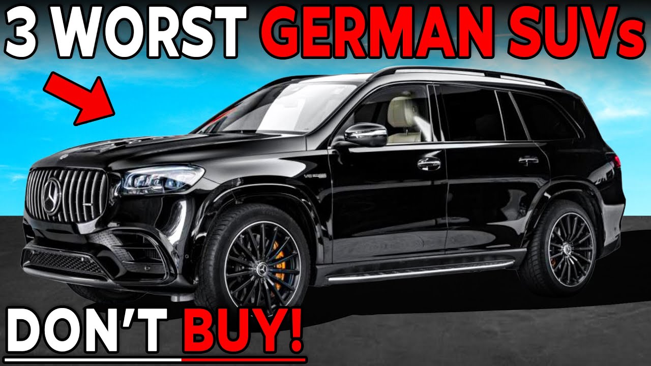 3 WORST and 4 BEST GERMAN LUXURY SUVs in 2025 (AVOID NOW!)