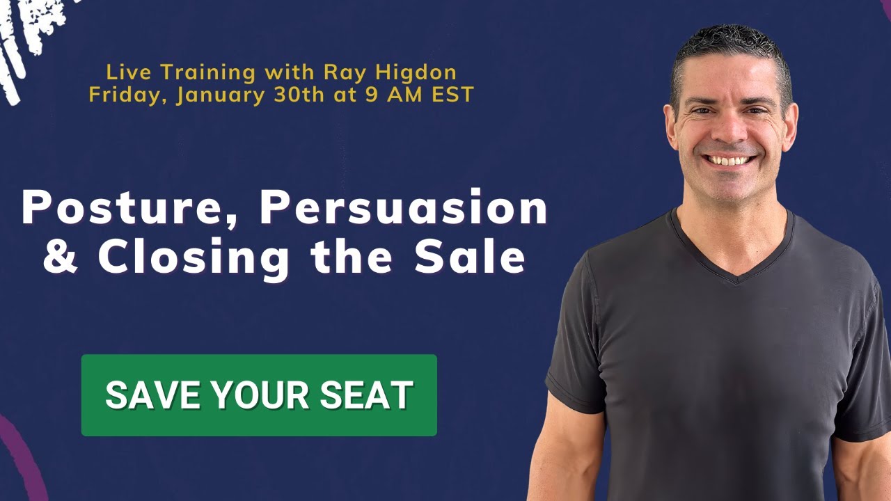 Posture, Persuasion & Closing the Sale