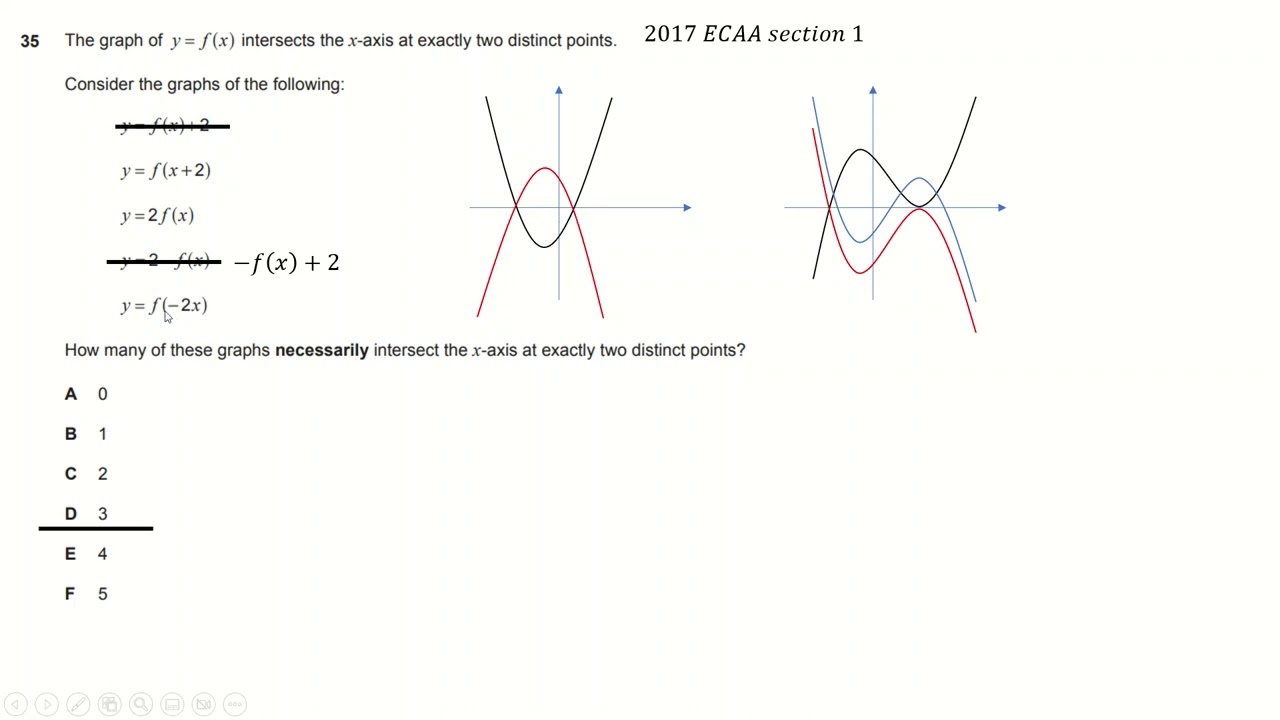 TMUA Paper 2: Old ECAA logic questions