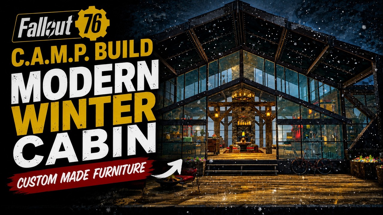 Fallout 76 CAMP Build - Forest Region, 