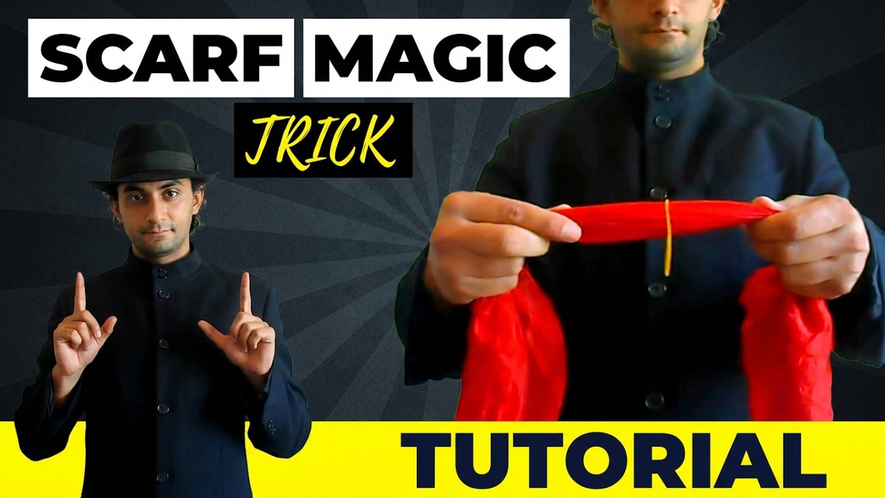 Quick Scarf Magic Trick Revealed!