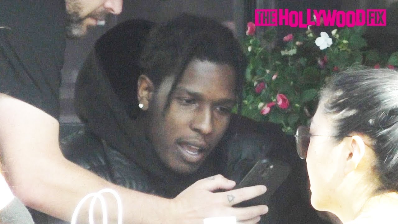 ASAP Rocky Takes A Break From Rihanna & Steps Out With His Homie For Lunch At Toast Cafe 2.3.20