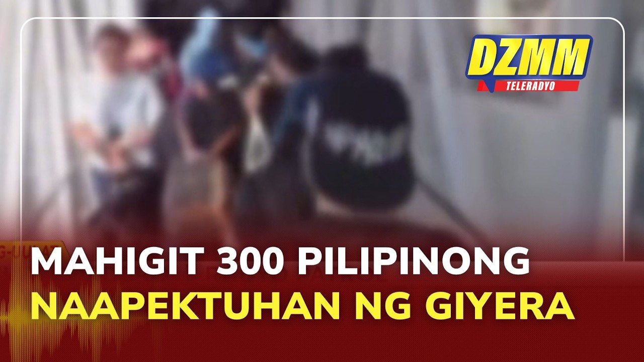 Over 300 Filipinos affected by Middle East war arrive in PH from Riyadh | (15 March 2026)