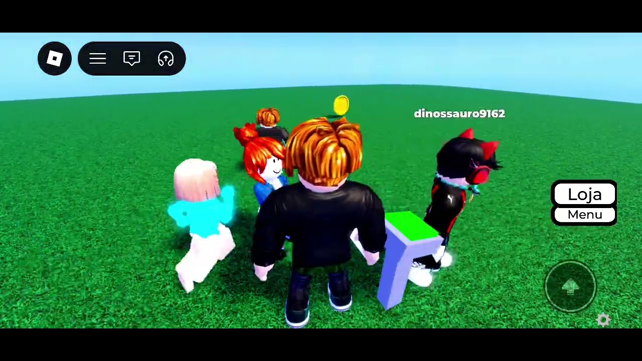 Não aperte o botão no ROBLOX.
