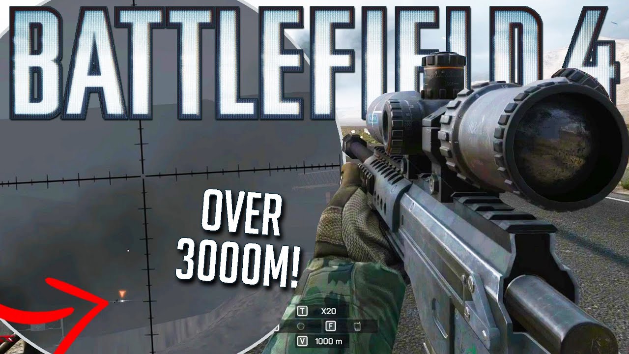 Лучшие клипы для стрельбы из дальнобойных снайперских винтовок в Battlefield 4! (СБОРНИК)