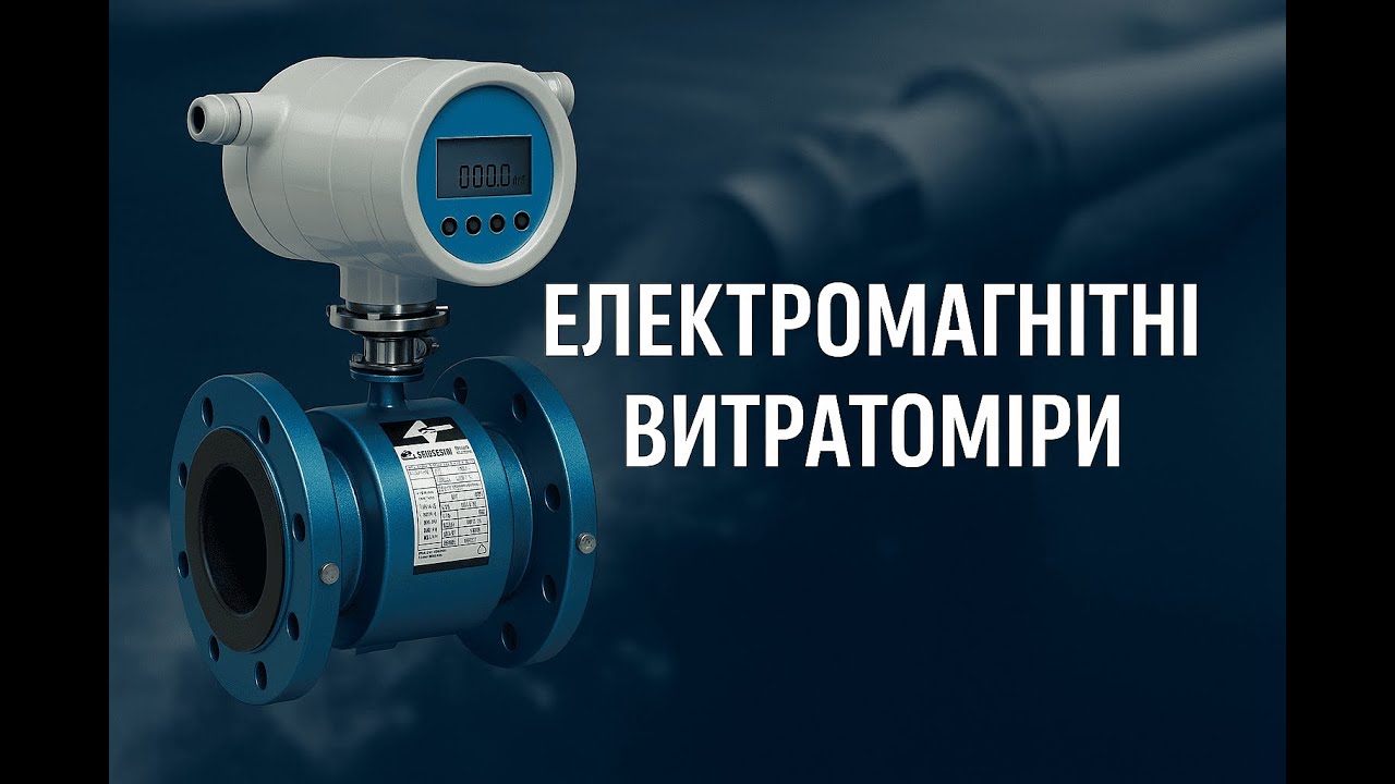 Електромагнітний витратомір: точний контроль витрати води та рідин