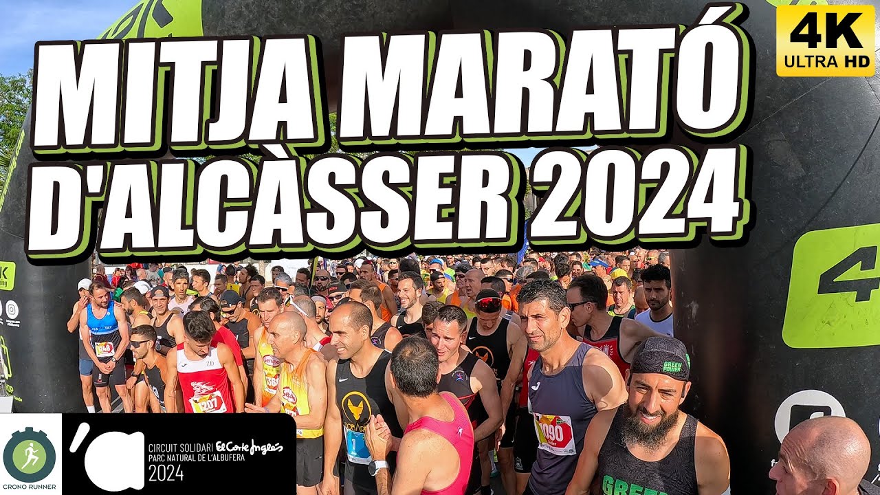MEDIA MARATÓN 21K ALCÀSSER 2024 🔴 CLASIFICACIÓN DESDE DENTRO | CARRERAS CIRCUITO ALBUFERA