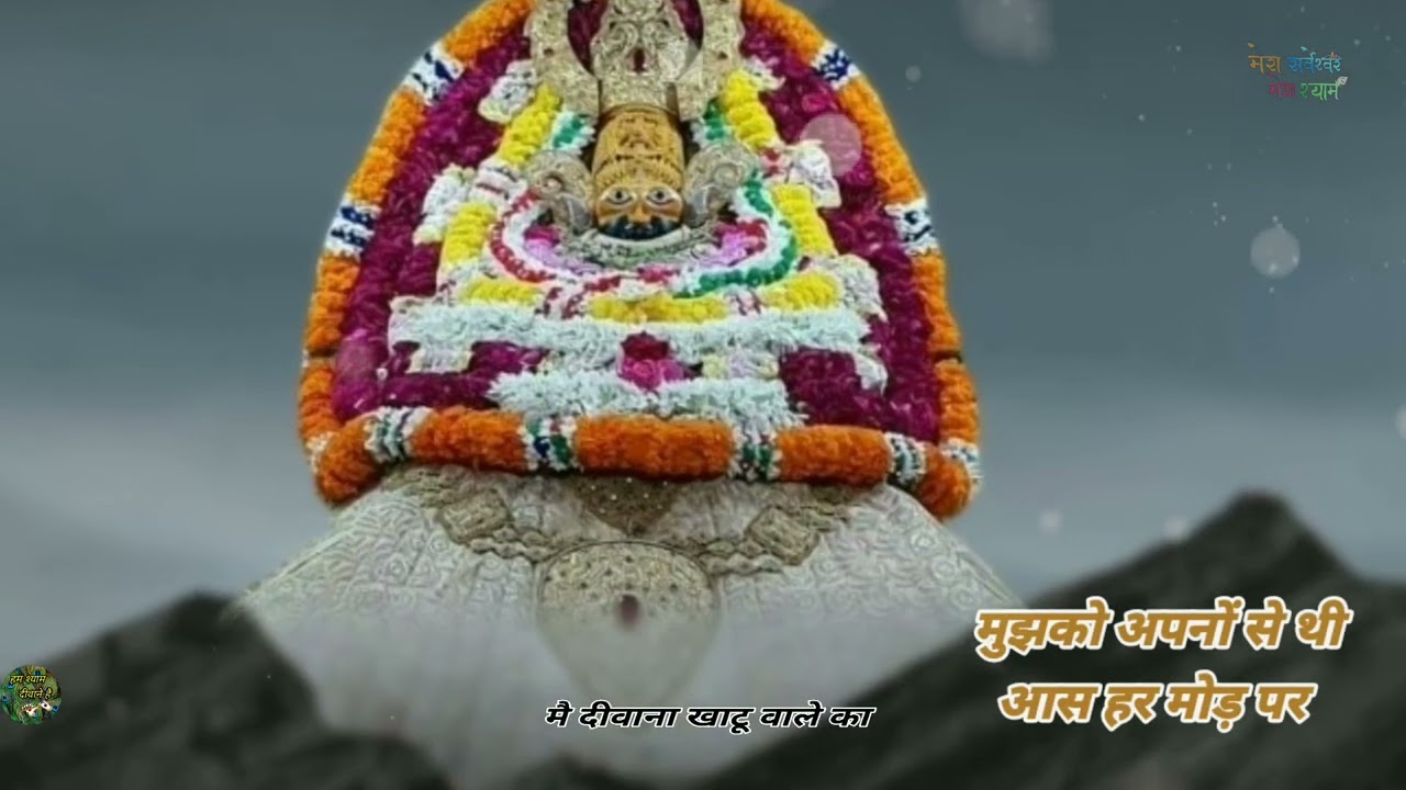 हौसला मुझको तेरी कृपा से मिला...Khatu shyam status new khatu shyam status for WhatsApp