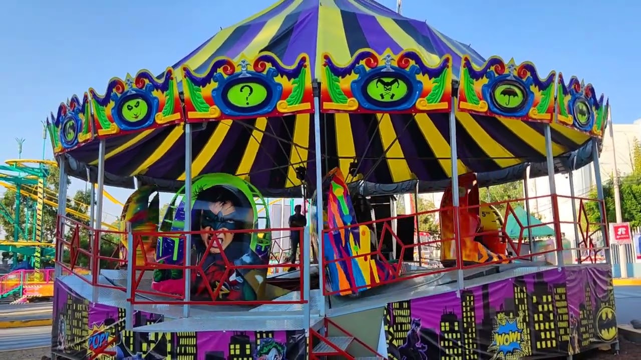 Primer día de Feria PUEBLA 2025 (Estos son todos los juegos mecánicos que entraron: Carlon y Roca).