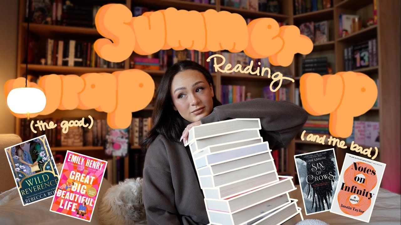 June, July + August reading wrap up! ⭐️ the 11 books I read this summer + what I rated them