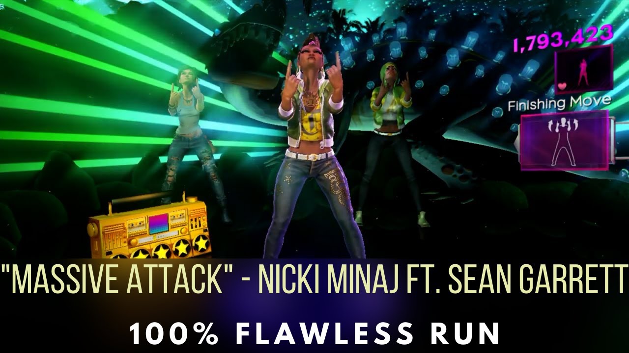 Dance Central 2 - Massive Attack - Nicki Minaj ft. Sean Garrett - Flawless Run