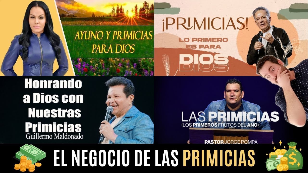 El Negocio de las PRIMICIAS Para Iglesias y Pastores 💰​ Juan Manuel Vaz