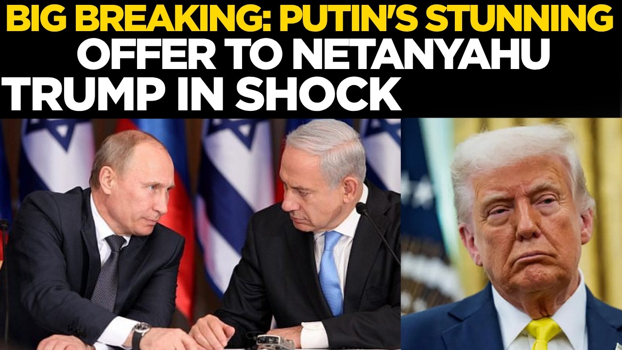 Putin's Stunning Offer To Israel As Netanyahu Plans To Attack Iran | Iran Israel War Latest | Russia