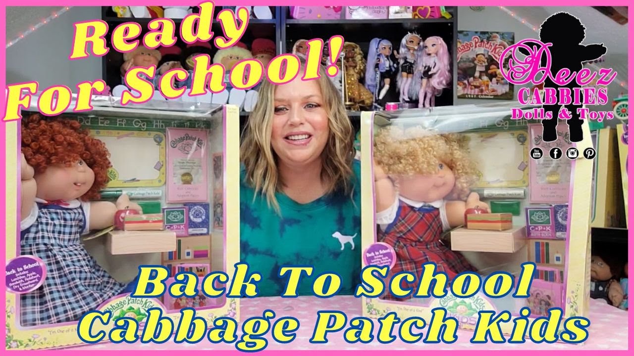 Back To School Cabbage Patch Kids By Play Along #babyland #backtoschool #cabbagepatchkids