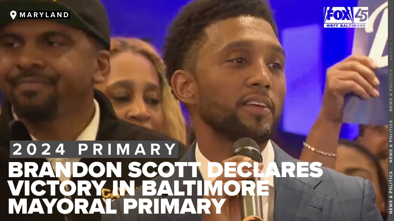 Scott defeats Sheila Dixon in Baltimore mayoral primary, AP projects