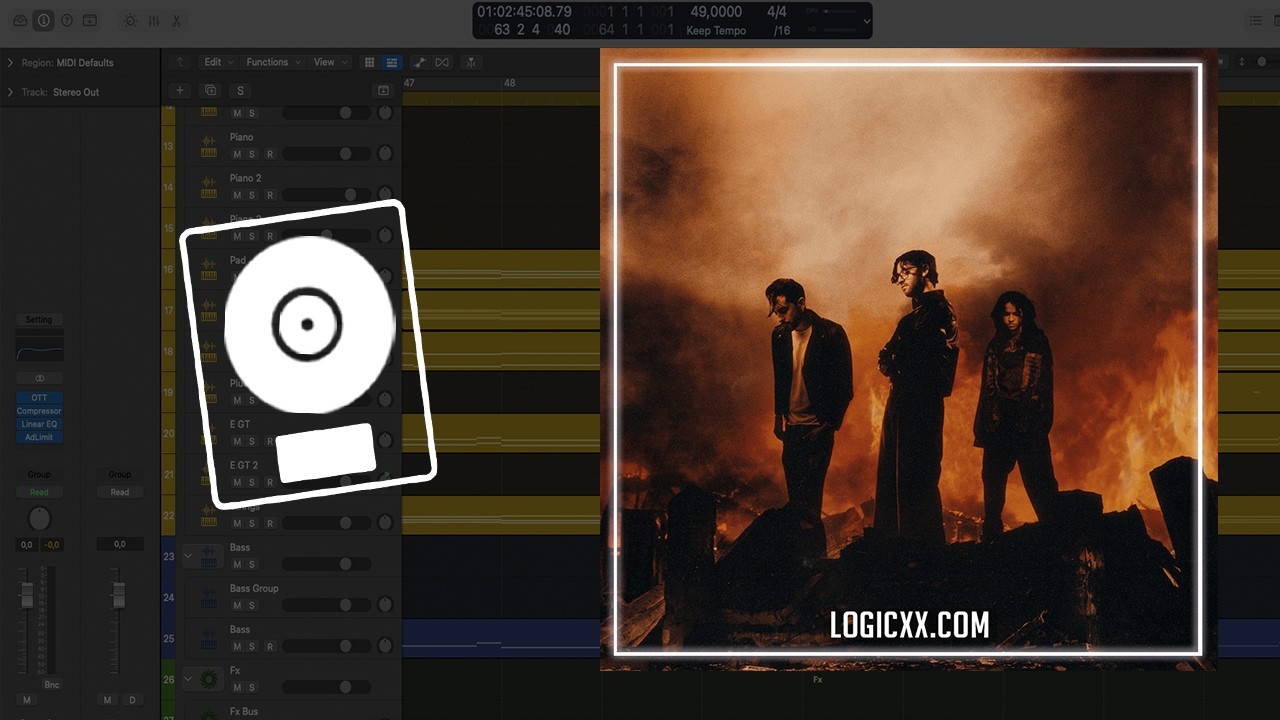 Chris Grey - Let The World Burn (Logic Pro Remake)