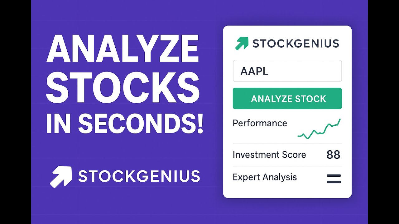 Instantly Analyze Stocks Like A Pro | Easy & Powerful Stock Market Tool