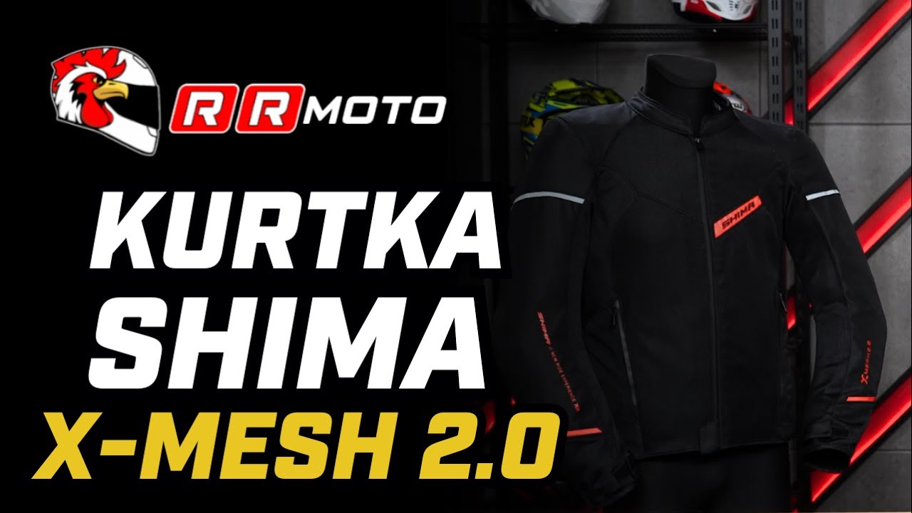 KURTKA MOTOCYKLOWA SHIMA X-MESH 2.0