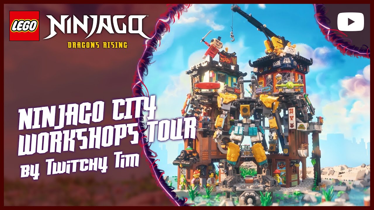 NINJAGO&reg; City Workshops tour by Twitchy Tim