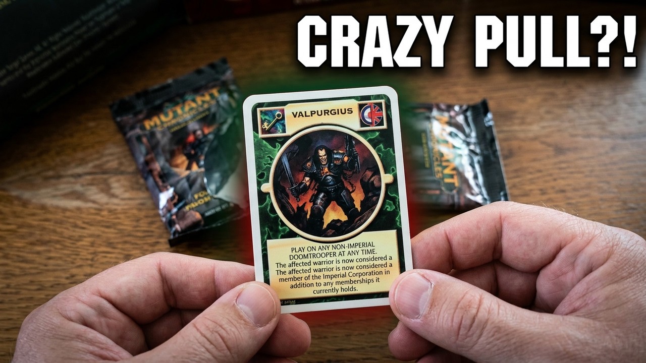 Episode 33: DOOMTROOPER 1994 Unlimited Booster #33 &ndash; Good luck or total bad luck in this booster?