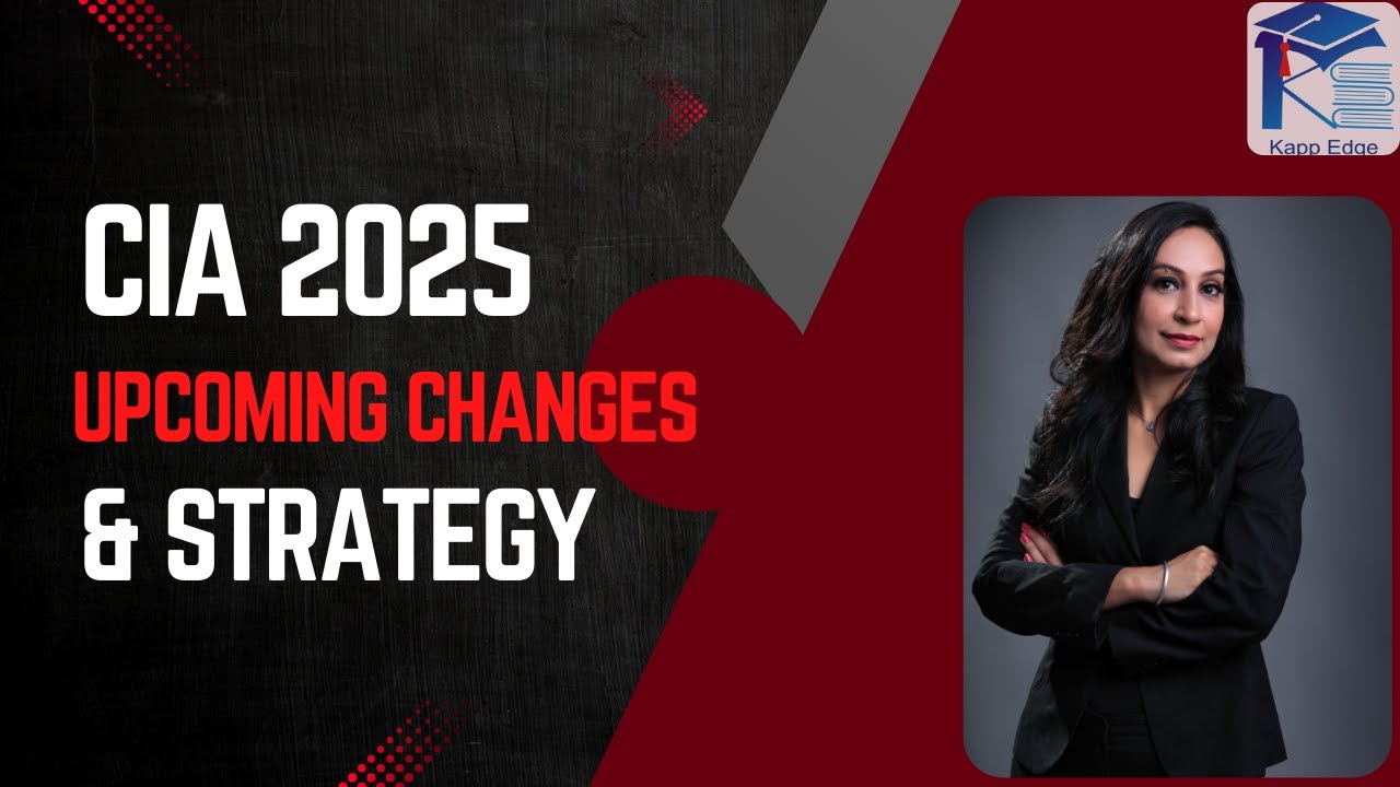 CIA Exam Changes 2025: What You NEED to Know Before Taking the Test