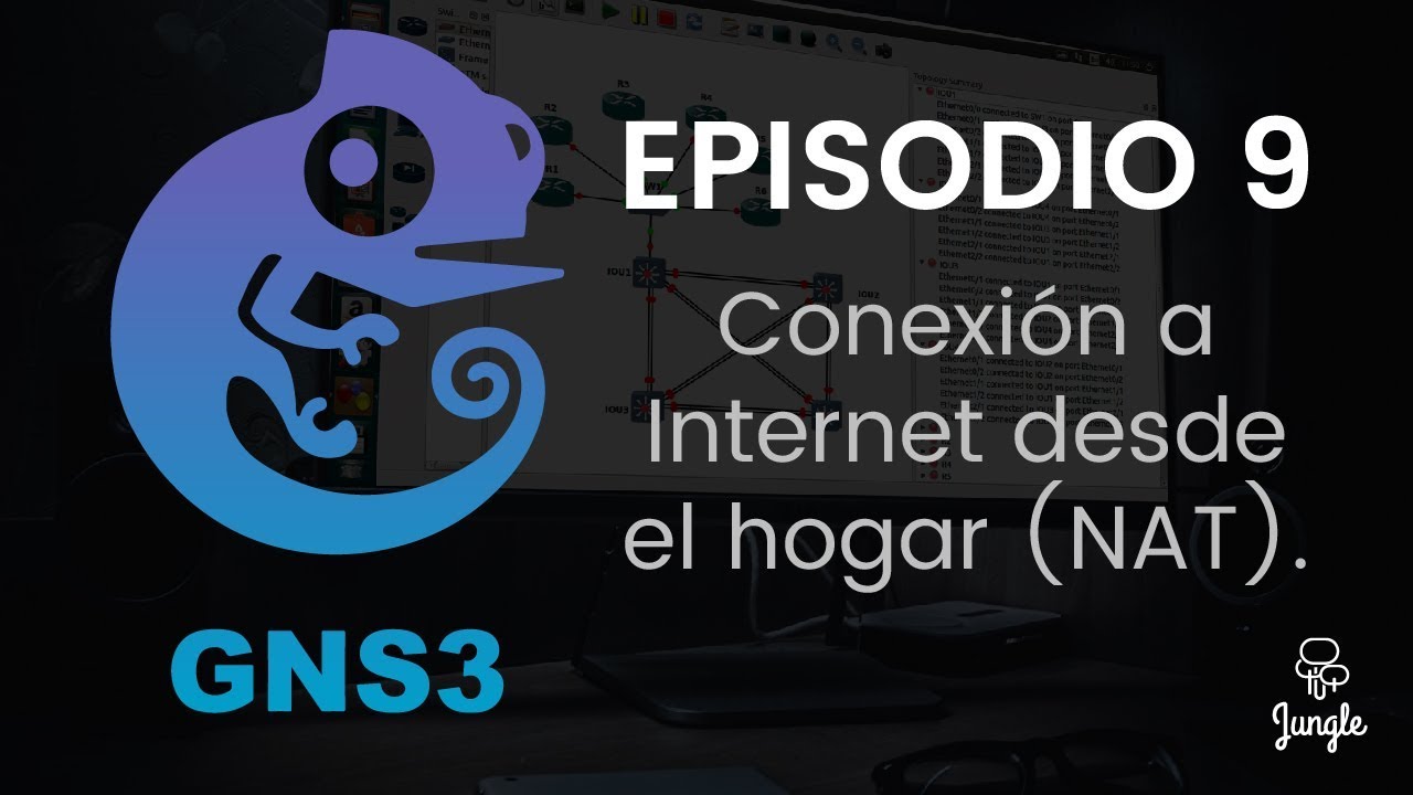 Curso Básico GNS 3 EP 9 Conexión a Internet desde el hogar (NAT).